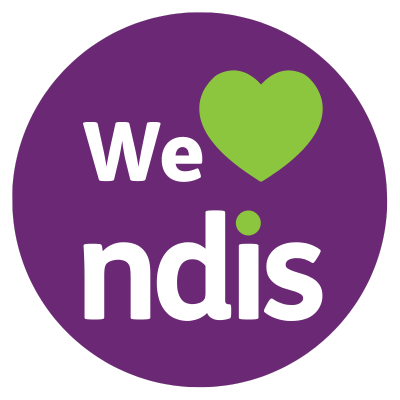We heart ndis as a Registered NDIS Provider